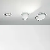 Ideal Lux Nova 1x12W rund/Weiß/Metall