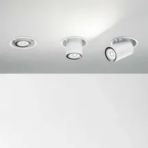 Ideal Lux Nova 1x12W rund/Weiß/Metall