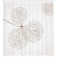 ABAKUHAUS Duschvorhang 175 x 200 cm braun