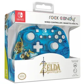 PDP Rock Candy Wired Controller Berry Brave Link Switch