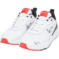 Karl Kani Herren KKFWM000357 Hood Runner 43 White/Black/red - 43 EU