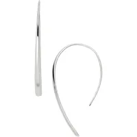 Fossil Creolen JF01702040 Edelstahl Silber 375 0,0