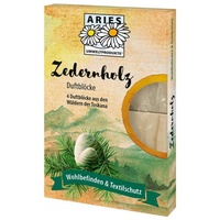 Aries Zedernholz Duftblöcke (4St)