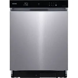 KOENIC KDW 6041 B BU Einbau-Geschirrspüler (unterbaufähig, 595 mm breit, Edelstahl)