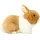 Teddy-Hermann Teddy Hermann Hase 23 cm Beige/Weiß