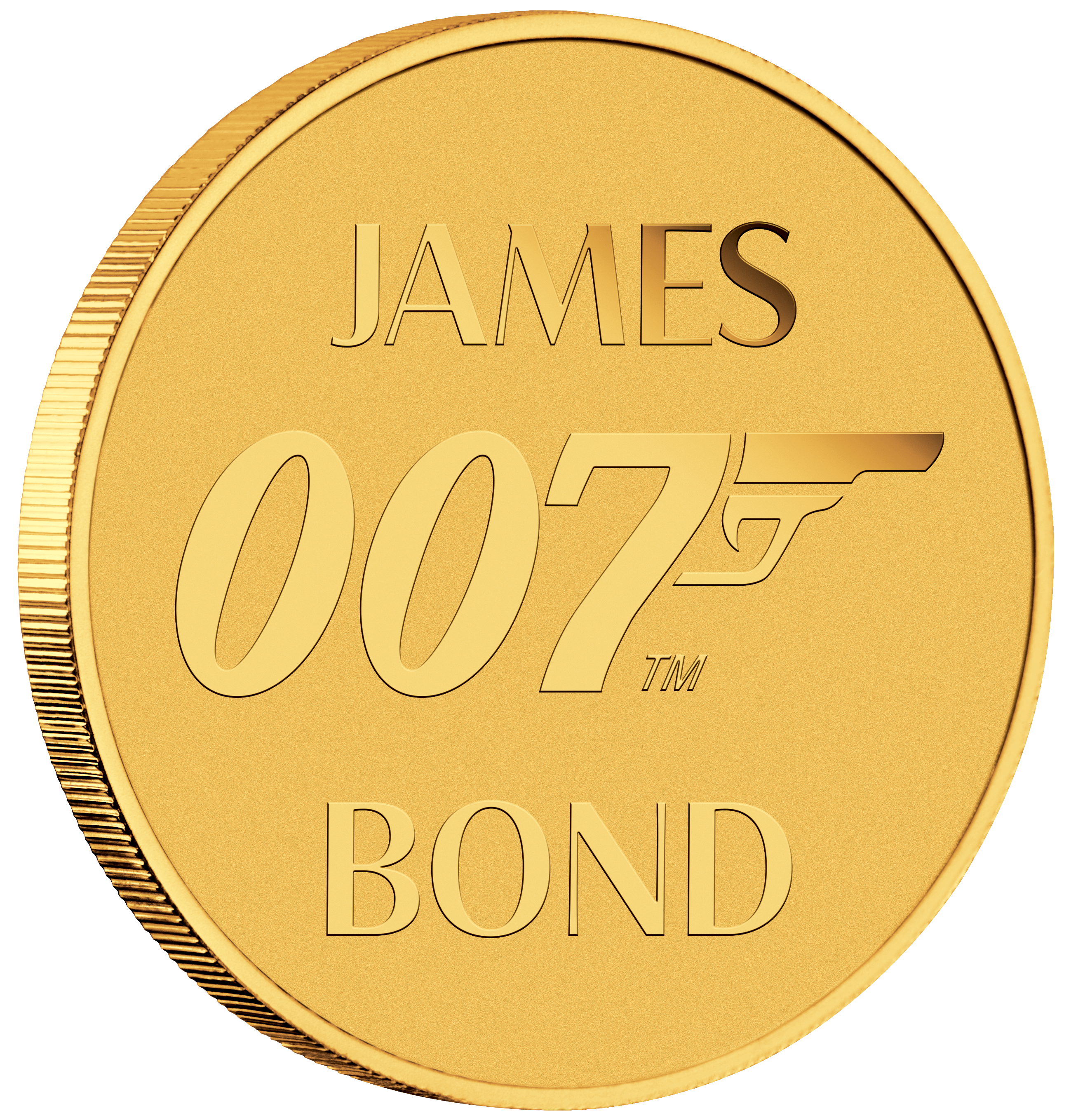 Gedenkmünze James Bond 007 aus reinstem Feingold