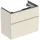 Geberit Waschtischunterschrank 2 Schubladen 74 x 61,5 x 41,6 cm Sand-Grau
