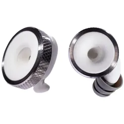 Limousine Earplugs Earplugs Knops Knurled White - Gehörschutz