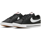 Nike Court Legacy Gymnastikschuhe, Black/White-Gum Light Brown,