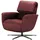 Hukla Relaxsessel Yuna Leder 78 x 88 x 82 cm Rot mit Relax-Funktion