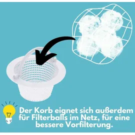 amapool Skimmer weiß 16 cm
