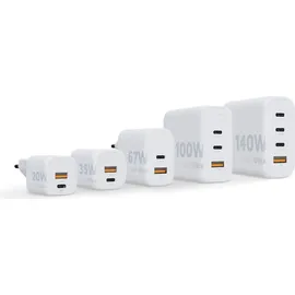 Xtorm GaN2 Ultra Wand-Ladegerät 140W / PD / 3x USB-C / 1x USB-A weiß