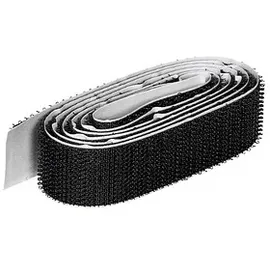 Tesa Klettband ON & OFF® UNIVERSAL schwarz, 1 Rolle