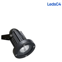 LEDS-C4 LEDS C4 Strahler IP65 HELIO ALUMIUNIUM GU10 8W schwarz LEDS-05-9640-05-37