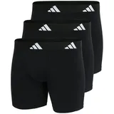 adidas Active Flex Cotton Boxershorts Schwarz/Weiß XL 3er Pack