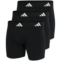 adidas Active Flex Cotton Boxershorts Schwarz/Weiß XL 3er Pack