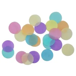Konfetti Pastell Regenbogen Farben