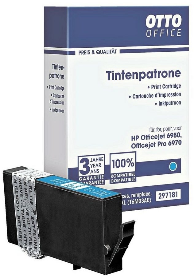 Otto Office T6M03AE Tintenpatrone (1-tlg., ersetzt HP »T6M03AE«, Nr. 903XL, cyan) blau