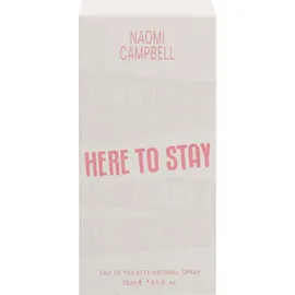 Naomi Campbell Here to stay Eau de Toilette 15 ml