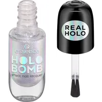 Essence Holo Bomb 01 Ridin' Holo Farblack silber/weiß 8 ml