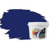 RyFo Colors Fassadenfarbe Silikonharz Fassadenfarbe Tiefseeblau 3l, 1 L ca. 6 m2, Wasserabweisend, diffusionsfähig, schützt vor Schmutz, Algen, Pilzen blau