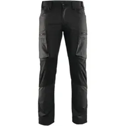 Blakläder Service Bundhose, dunkelgrau / schwarz, Konfektionsgröße 54 Grammatur 250