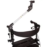 MPB Pieper Schirmhalter für Rollator und Rollstuhl silber