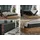 MKS Boxbett, ALBERO 3 - 120/200 Dunkelgrau Struktur - H3,