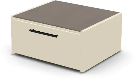 Brabura CT 80 Kamado Modul - Barro / Perle Blanche / Matt schwarzer Griff