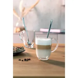 LEONARDO Napoli Latte-Macchiato-Tasse 0,38 l Weiß 4 St.