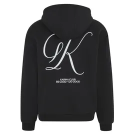 Mister Tee Fluffy Hoodie Schwarz XL