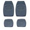 Automatten Schwarz Hohe Gummimatten Gummi-Fußmatten für MERCEDESS A B C E CLASS SEAT LEON IBIZA ALTEA CUPRA FORD FOCUS FIESTA MONDEO AUDI 90 100 A2 A3 A4 A6 BMW 1er 3er 5er VW SHARAN VENTO POLO TOURAN RENAULT CLIO LAGUNA MEGANE CITROEN C1 C2 C3 C4 XSARA P