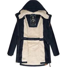 Ragwear Parka Elsie blau / navy / weiß XXXL