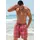H.I.S. Badeshorts Karo rot XL