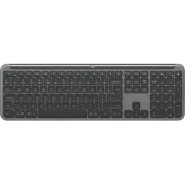 Logitech Signature Slim K950 Graphite - US (Qwerty) - Kabellose Tastatur inkl. Logi Bolt