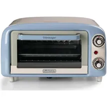 Ariete Mini-Backofen Vintage Blau