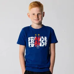 Frankreich T-Shirt Kinder - FFF Gr. 116 - 6 Jahre