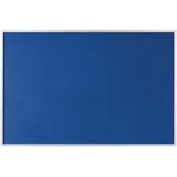 Bi-Office Generation A9 Filztafel - 180x120cm, Blaue Filzoberfläche