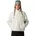 Damen Full Zip Jacke White Dune L