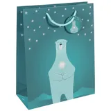 Sigel Geschenktüte 26 x 33 cm 5 St. Blau