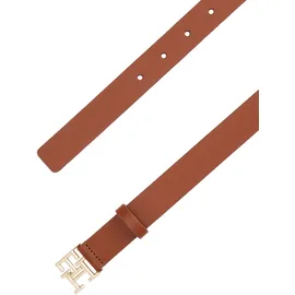 Tommy Hilfiger Damengürtel Leder 2,5 cm breit Braun 95