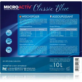 microactiv® 4 Weichspüler Classic Blue in Kanister