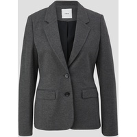 s.Oliver BLACK LABEL s.Oliver - Blazer aus Viskosemix, Damen, grau, 48