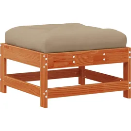 vidaXL Garten-Lounge-Set 6-tlg. Wachsbraun