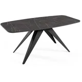 Feldmann-Wohnen Ferro 160 x 80 x 76 cm schwarz