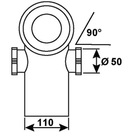 CORNAT CKABAS9000 WC-Ablaufbogen