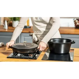 Staub Cocotte Kochtopfset 2-tlg. schwarz