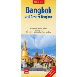 Nelles Map Bangkok and Greater Bangkok