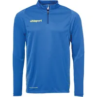 Uhlsport Score 1/4-Zip Top Sweatshirt azurblau/limonengelb 152