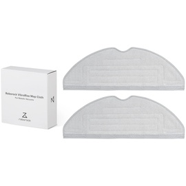 Roborock Original Zubehör, VibraRise Wischtücher Zubehör fur S8/S8 +/S8 Pro Ultra/S7/S7 Maxv/S7 Maxv Ultra/S7 Max Ultra/S7 Pro Ultra Roboter Staubsauger Pack of 2 (Grey)